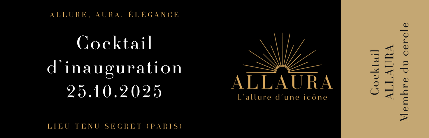 Billet Cocktail d’inauguration – ALLAURA