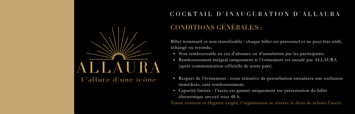 ALLAURA - Cocktail d'Inauguration | 25 octobre 2025